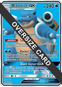 Blastoise GX (Black Star Promos) SM189