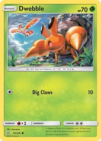 Dwebble 10/236 · Reverse Holo