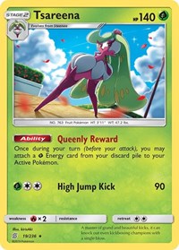 Tsareena 19/236 · Reverse Holo