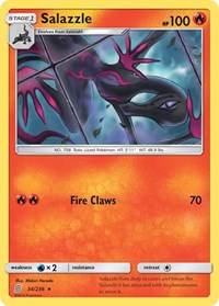 Salazzle 34/236 · Reverse Holo