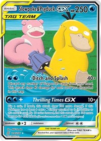 Slowpoke & Psyduck GX Alt Art 218/236