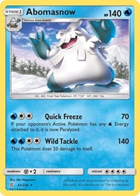Abomasnow 42/236 · Reverse Holo