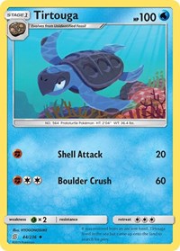 Tirtouga 44/236 · Reverse Holo