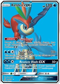 Keldeo GX Full Art 219/236