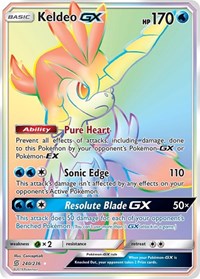 Keldeo GX Secret 240/236