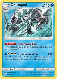 Golisopod 51/236 · Reverse Holo