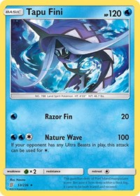 Tapu Fini 53/236 · Reverse Holo
