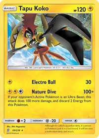 Tapu Koko 69/236 · Reverse Holo