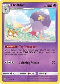 Drifblim 81/236 · Reverse Holo