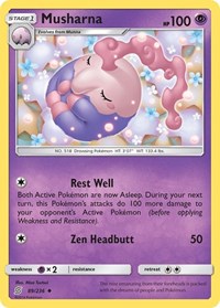 Musharna 89/236 · Reverse Holo