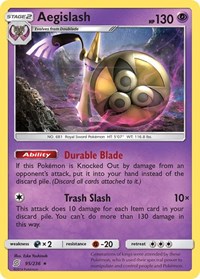 Aegislash 95/236 · Reverse Holo