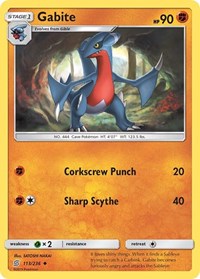 Gabite 113/236 · Reverse Holo