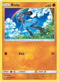 Riolu 115/236 · Reverse Holo