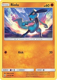 Riolu 116/236 · Reverse Holo