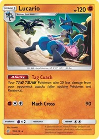 Lucario 117/236 · Reverse Holo