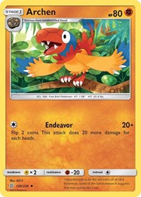 Archen 120/236 · Reverse Holo