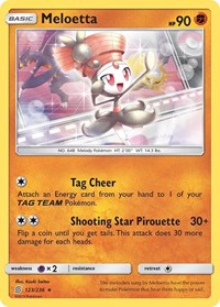Meloetta 123/236 · Reverse Holo