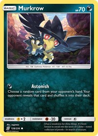 Murkrow 128/236 · Reverse Holo