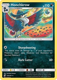 Honchkrow 130/236 · Reverse Holo