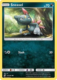Sneasel 131/236 · Reverse Holo