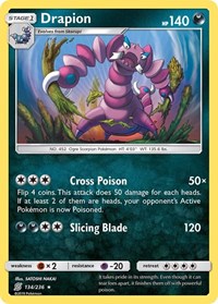 Drapion 134/236 · Reverse Holo