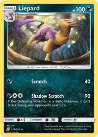 Liepard 136/236 · Reverse Holo