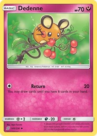Dedenne 145/236 · Reverse Holo