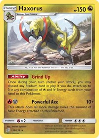 Haxorus 156/236 · Reverse Holo