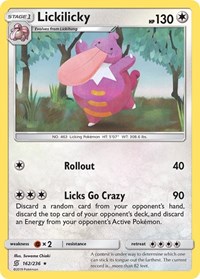 Lickilicky 162/236 · Reverse Holo
