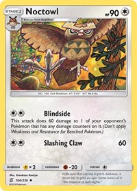 Noctowl 166/236 · Reverse Holo