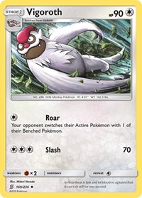 Vigoroth 169/236 · Reverse Holo