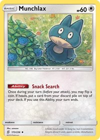 Munchlax 173/236 · Reverse Holo