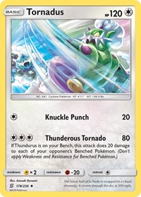 Tornadus 178/236 · Reverse Holo