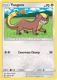 Yungoos 180/236 · Reverse Holo