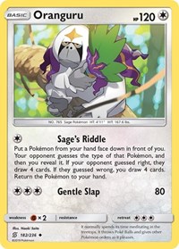 Oranguru 182/236 · Reverse Holo