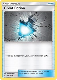 Great Potion 198/236 Unified Minds Reverse Holo Pokémon card