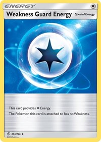 Weakness Guard Energy 213/236 Unified Minds Reverse Holo Pokémon card