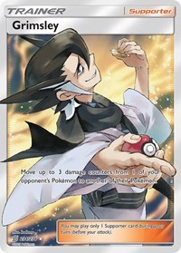 Grimsley Full Art 234/236 Unified Minds Pokémon card
