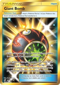 Giant Bomb Secret 251/236 Unified Minds Pokémon card
