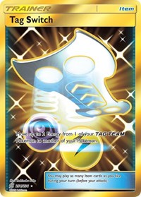 Tag Switch Secret 254/236 Unified Minds Pokémon card
