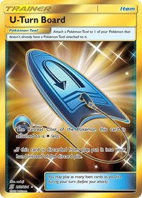U-Turn Board Secret 255/236 Unified Minds Pokémon card