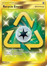 Recycle Energy Secret 257/236 Unified Minds Pokémon card