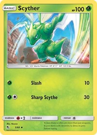 Scyther 5/68 · Reverse Holo