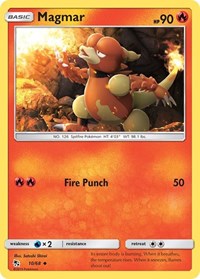 Magmar 10/68 · Reverse Holo