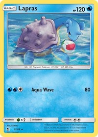 Lapras 17/68 · Reverse Holo