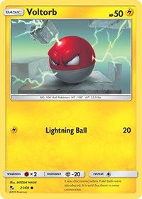 Voltorb 21/68 · Reverse Holo