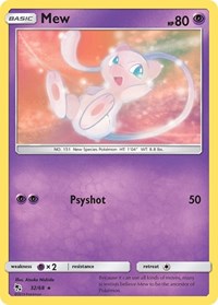 Mew 32/68 · Reverse Holo