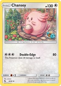 Chansey 46/68 · Reverse Holo