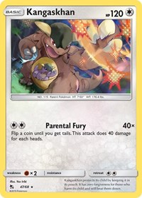Kangaskhan 47/68 · Reverse Holo