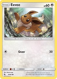Eevee 49/68 · Reverse Holo